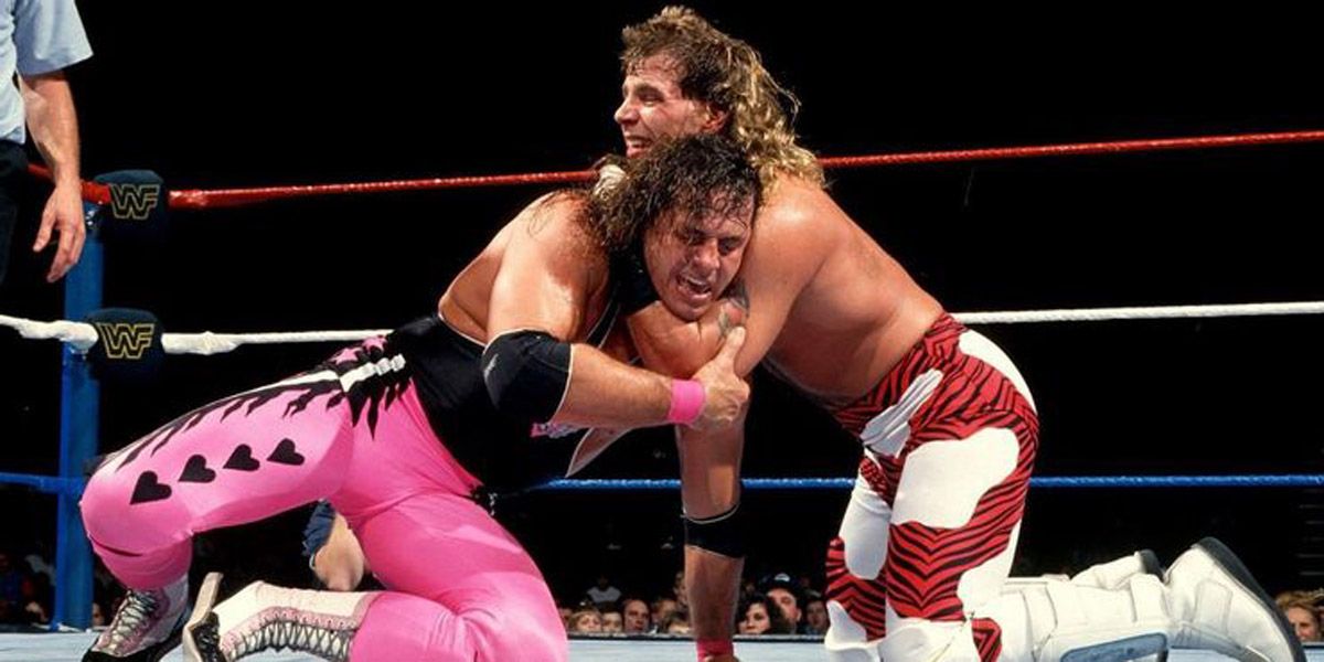 Shawn Michaels vs Bret Hart in WWE