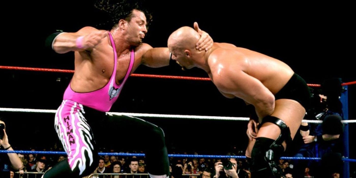 Steve Austin vs Bret Hart at WrestleMania