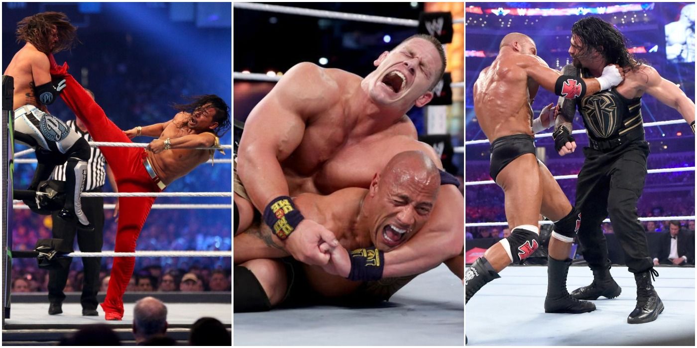 The Last 10 Male Royal Rumble Winners, Ranked By WrestleMania Matches