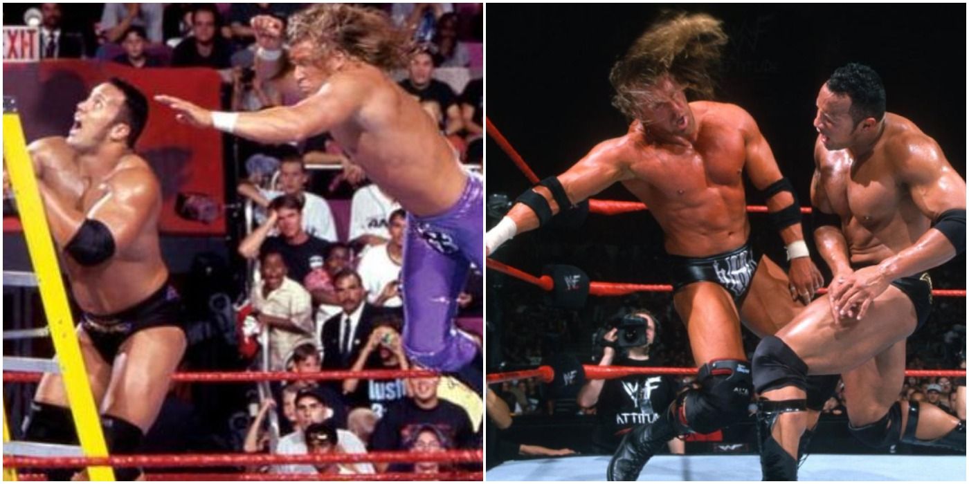 Triple H v The Rock