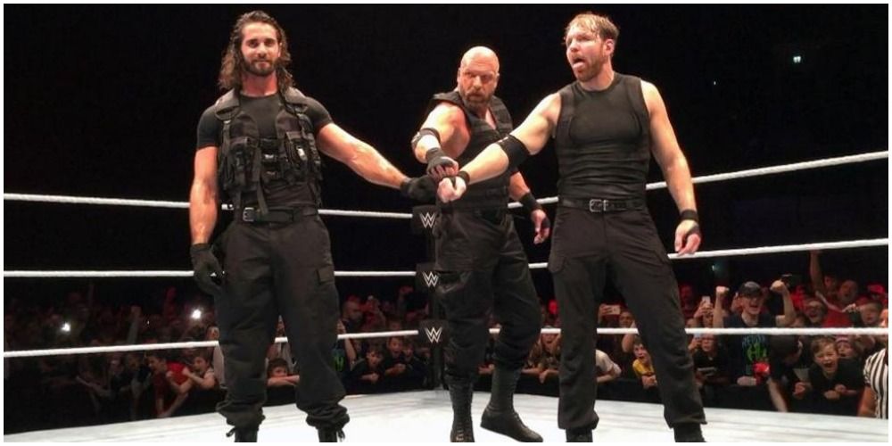 Triple H and the shield