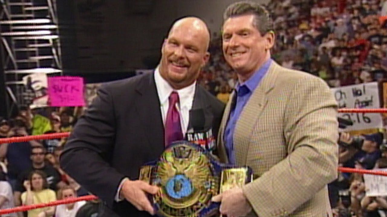 Steve Austin and Vince McMahon
