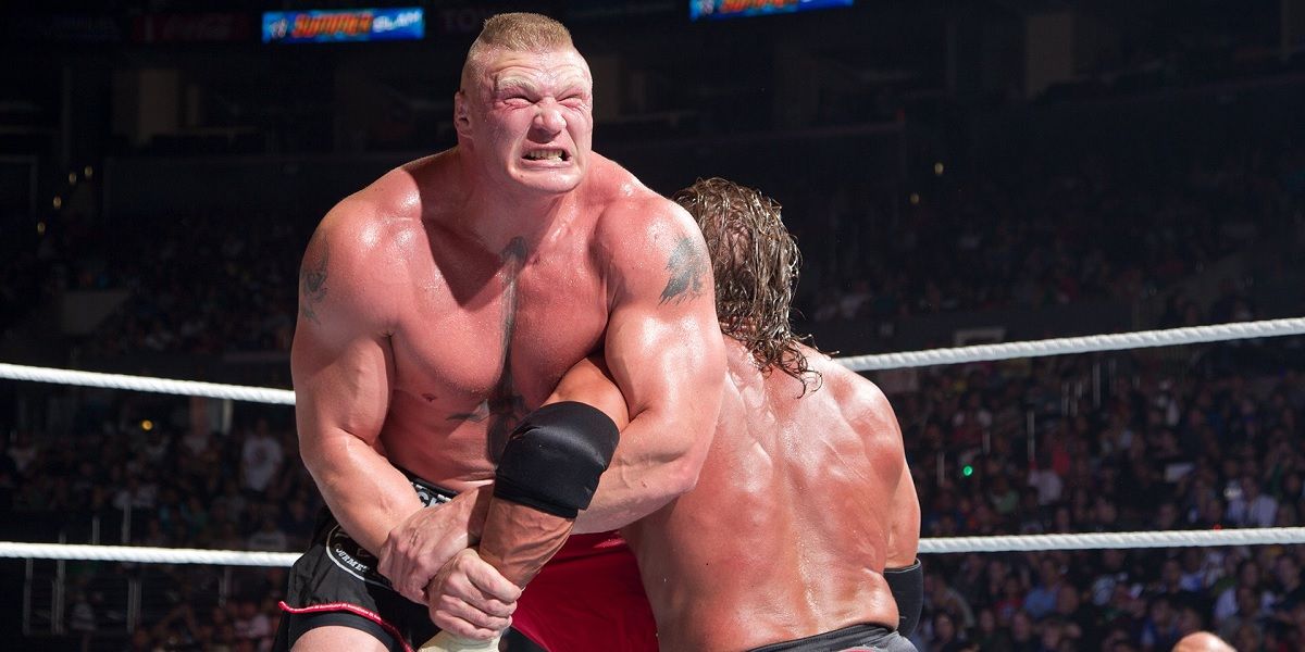 Brock Lesnar vs Triple H