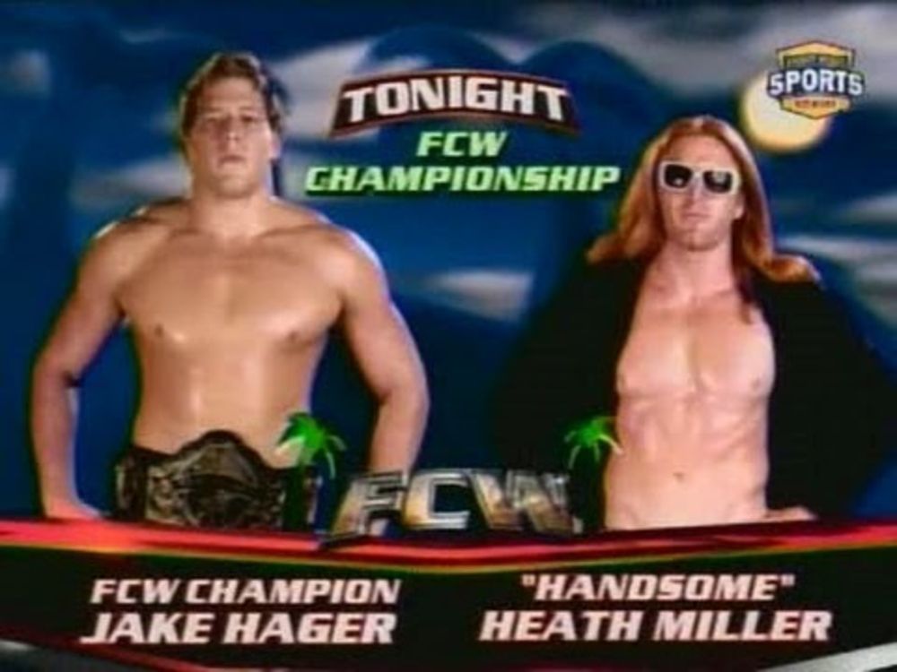 Jake Hager (aka Jack Swagger) and Heath Slater in FCW