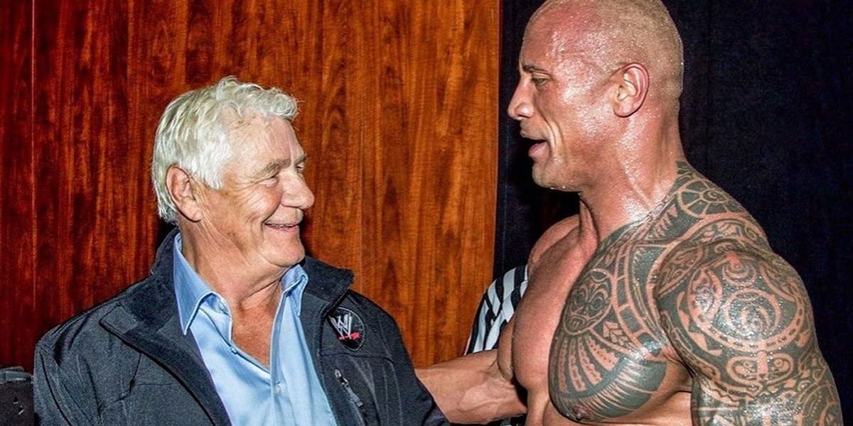 Pat Patterson and The Rock