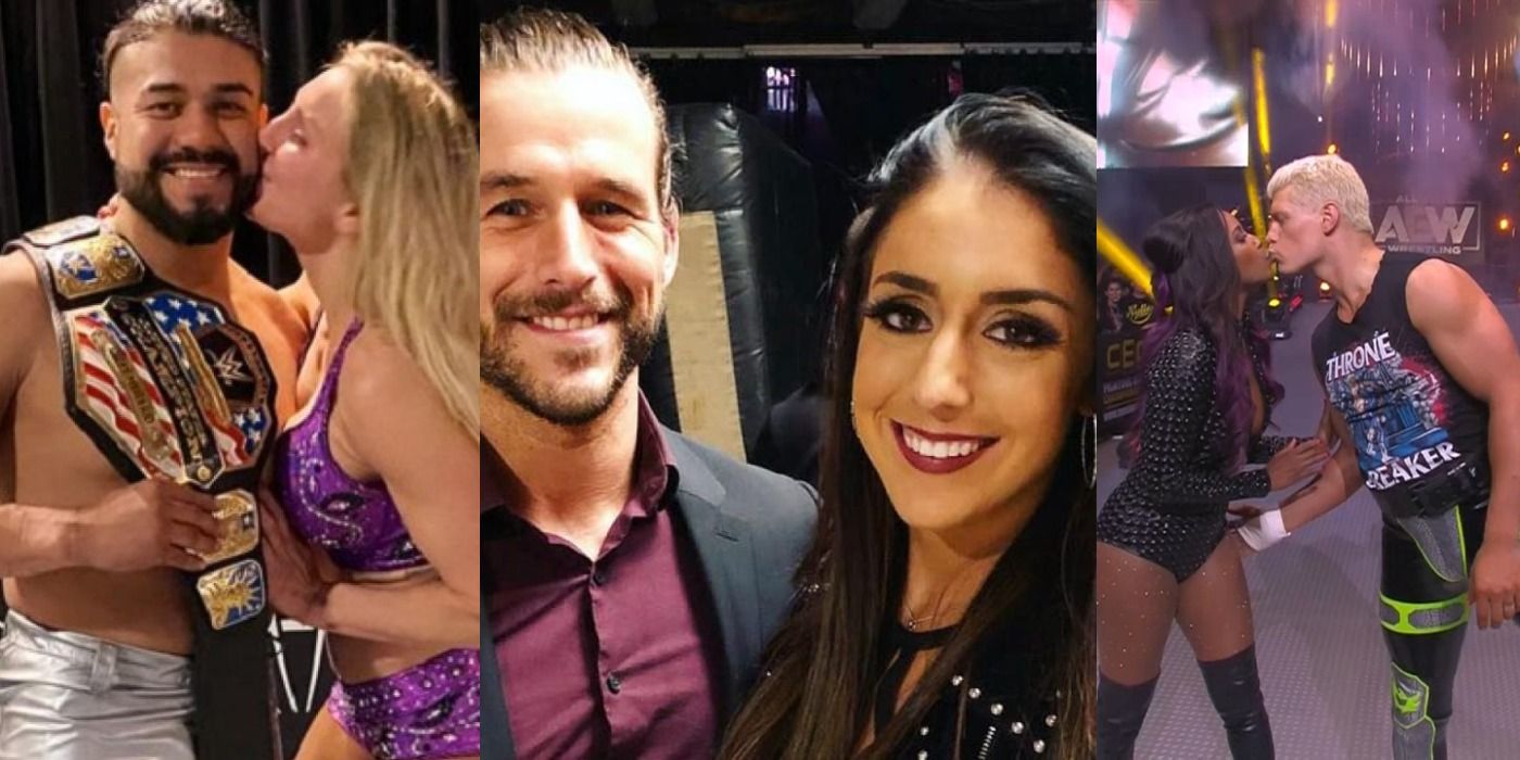 5 Wrestling Couples Who Work In The Same Company (& 5 Who Work In Different  Ones)