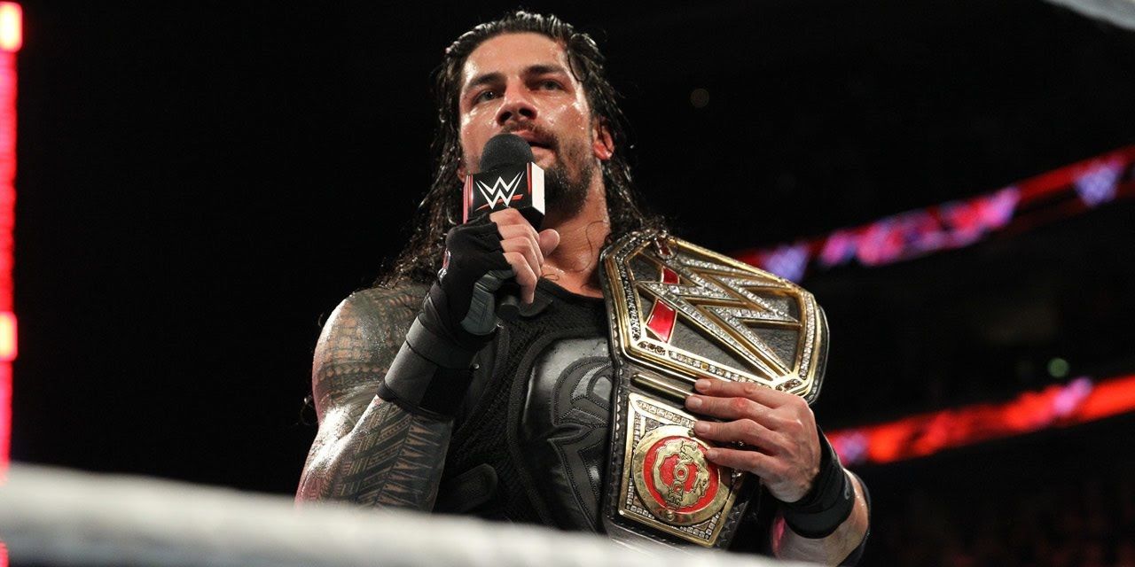 Roman Reigns as WWE Champion