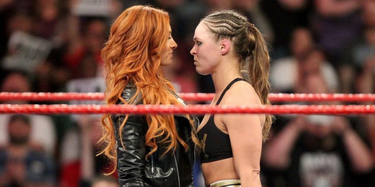 Becky Lynch Vs Ronda Rousey