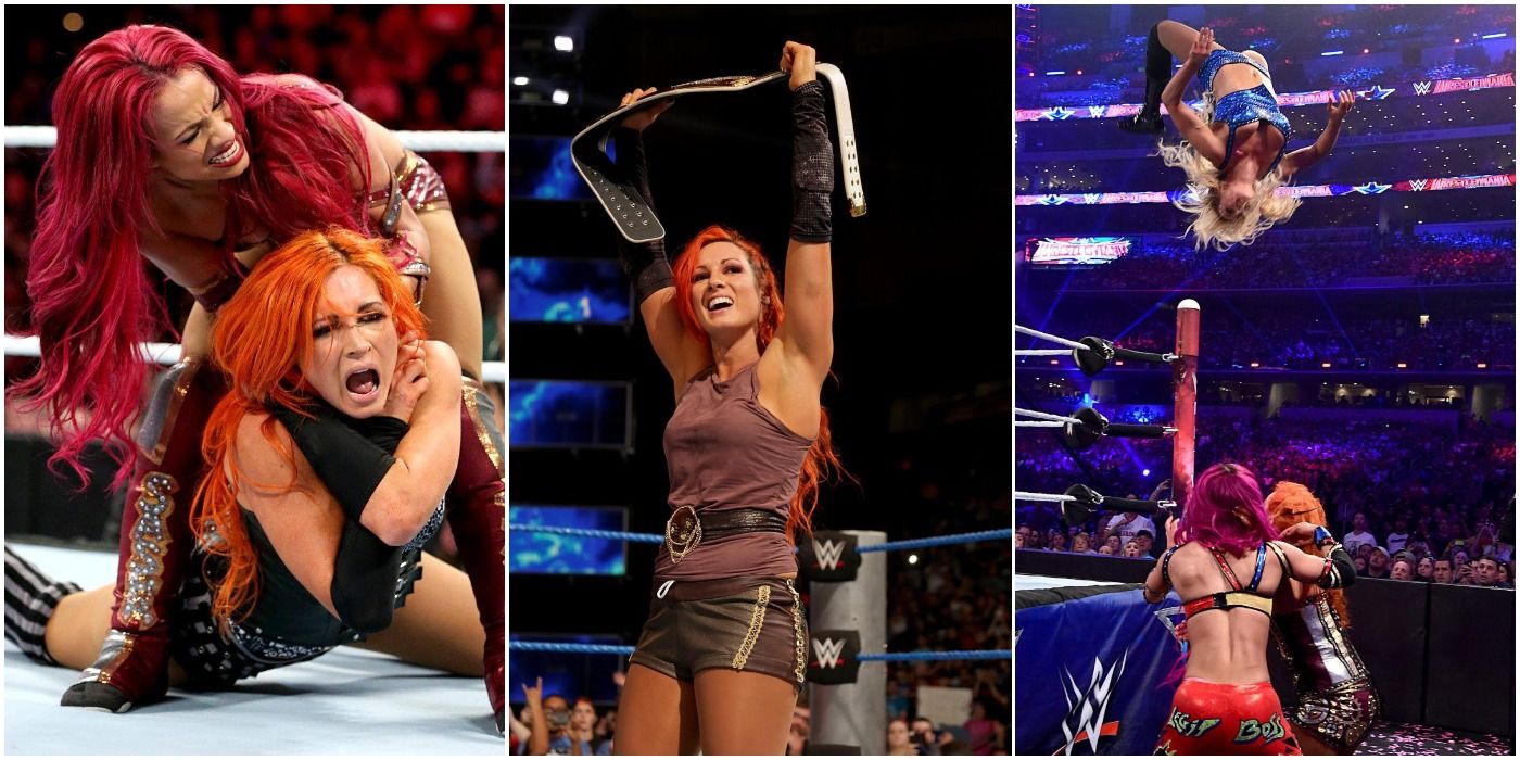 Becky Lynch's First 10 PPV Matches Feature