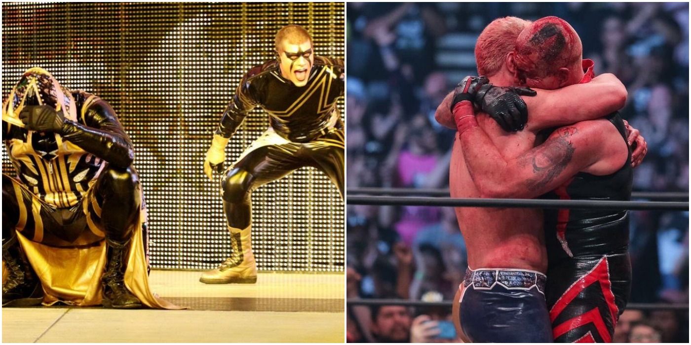 Cody Rhodes and Dustin Rhodes in WWE and AEW