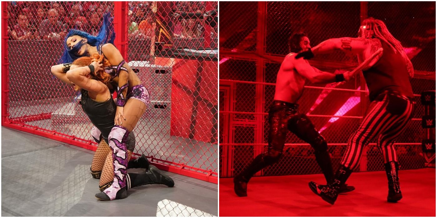Becky Lynch vs. Sasha Banks and Seth Rollins vs. Bray Wyatt