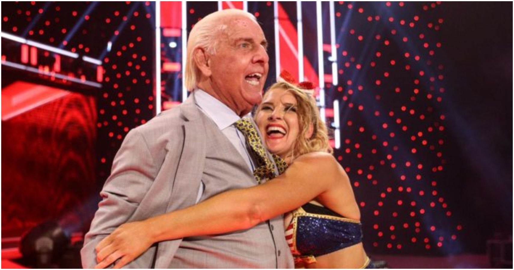 Ric Flair and Lacey Evans