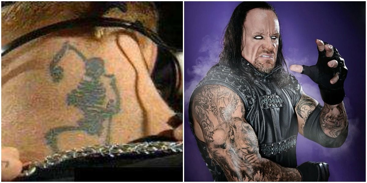 The Undertaker mythical tattoos