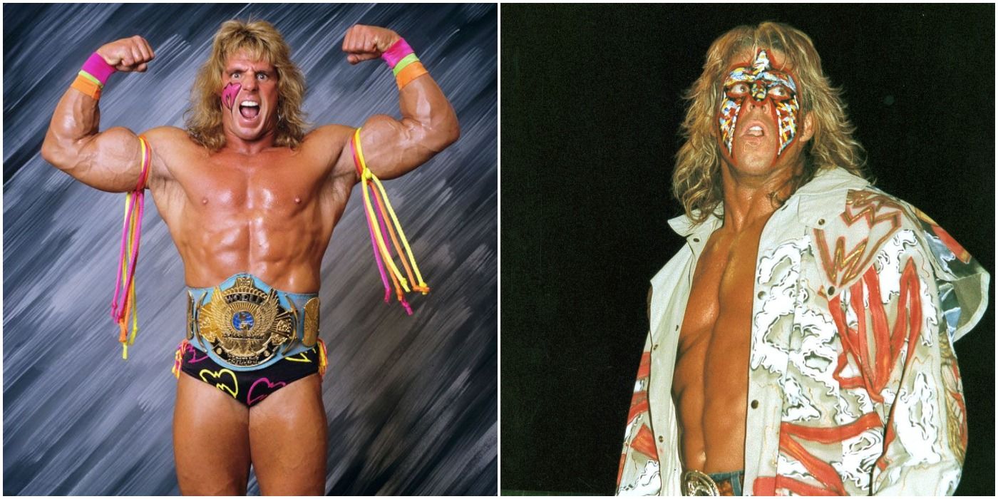 Ultimate Warrior in WWE and WCW.