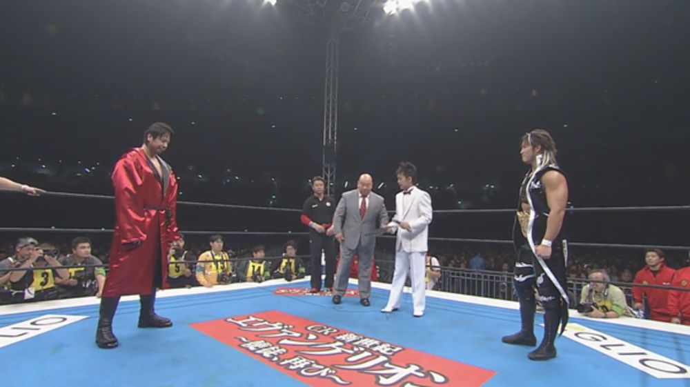 Shinsuke Nakamura vs. Hiroshi Tanahashi at Wrestle Kingdom 2