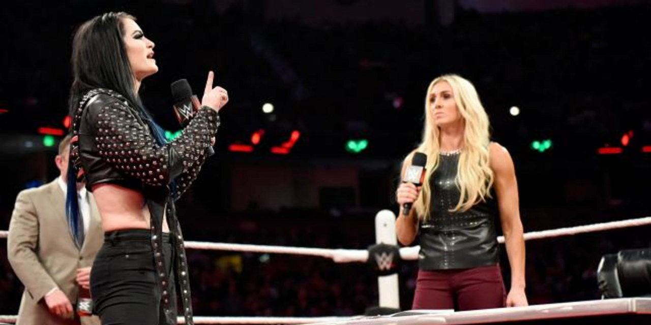Paige and Charlotte Flair controversial promo