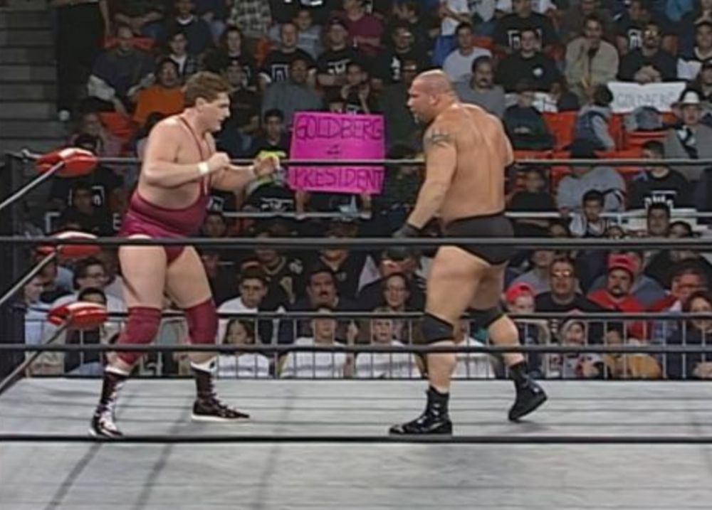 Regal vs. Goldberg on WCW Monday Nitro