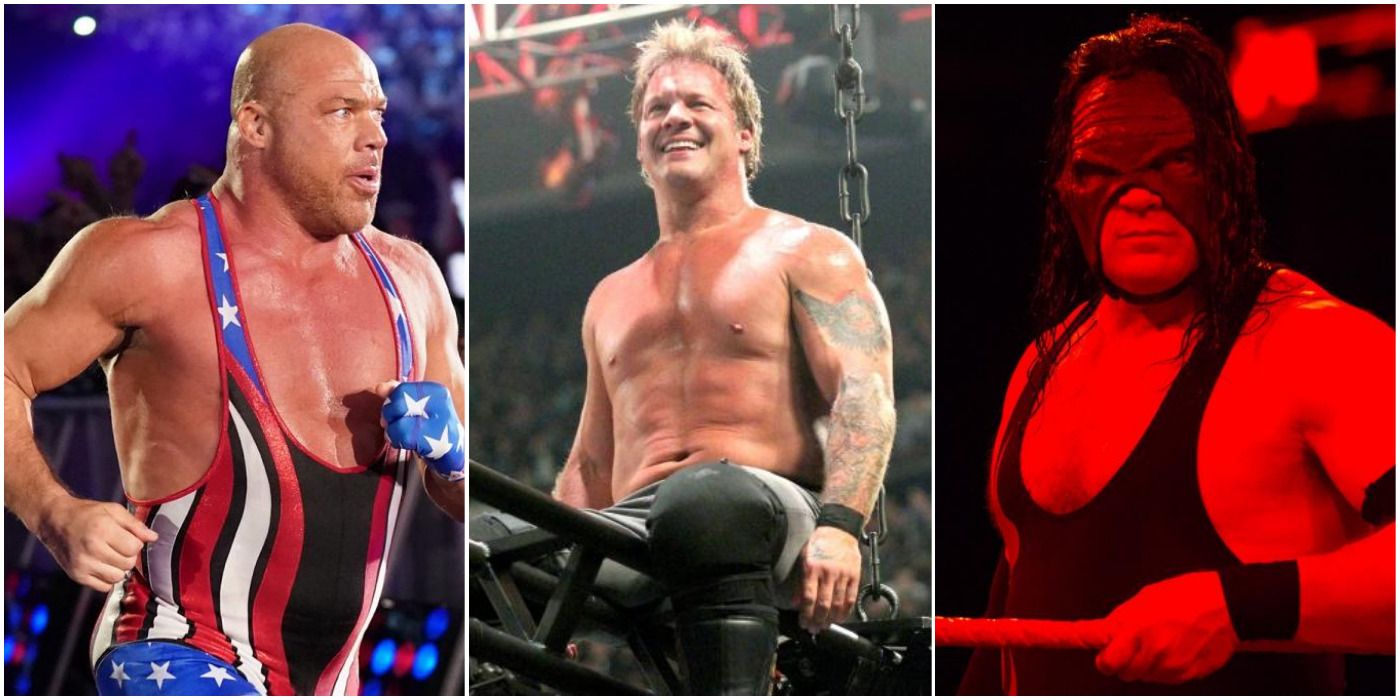 Kurt Angle, Chris Jericho, Kane