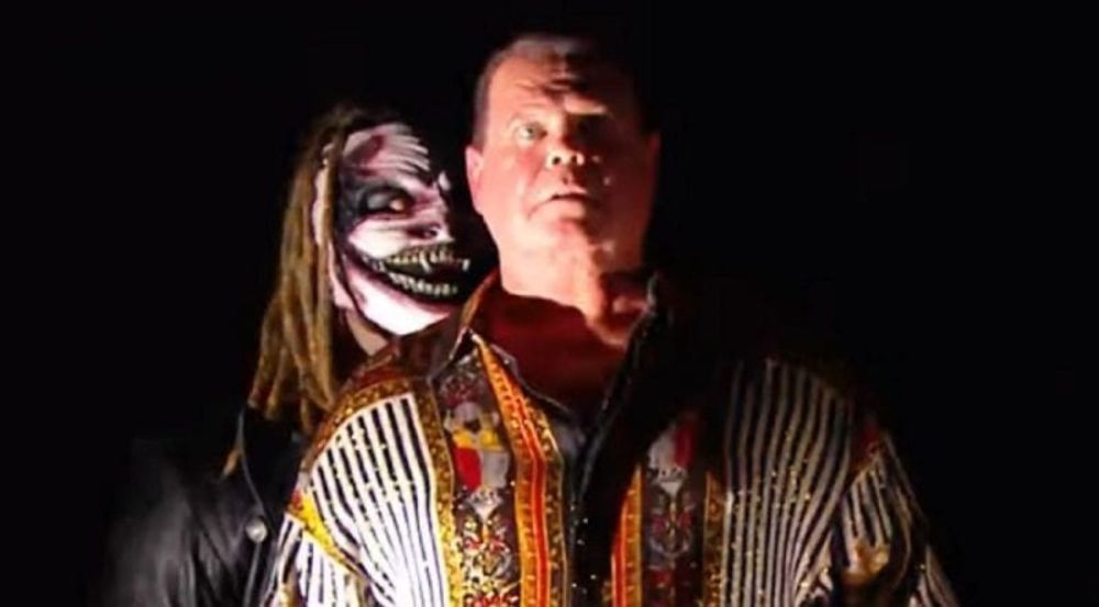 The Fiend Bray Wyatt attacks Jerry Lawler