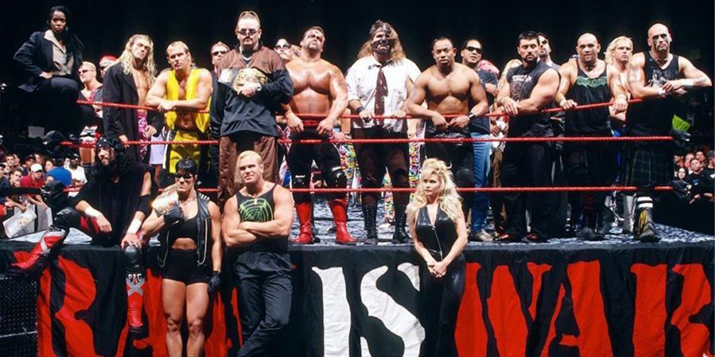 The core of the Attitude Era WWE roster