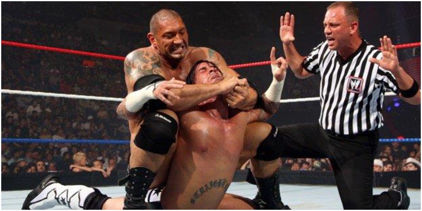 Batista Decimating Punk At The Great American Bash