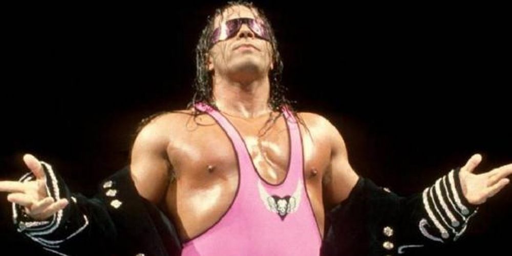 Bret Hart in his shades