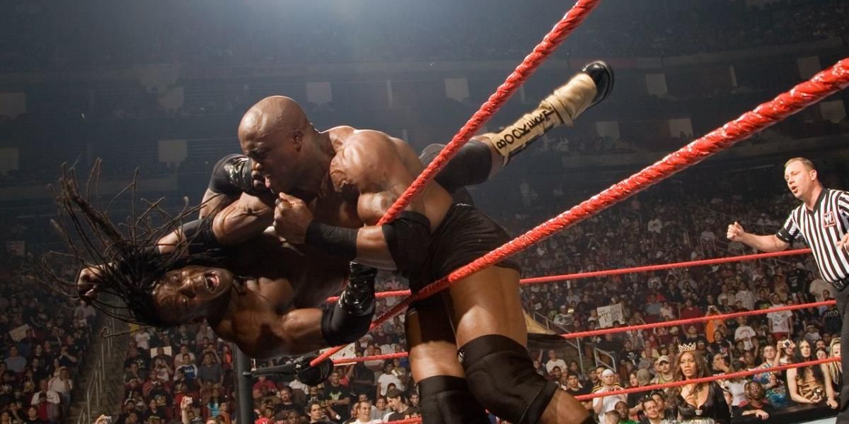 King Booker v John Cena v Lashley v Orton v Foley Vengeance 2007 Cropped