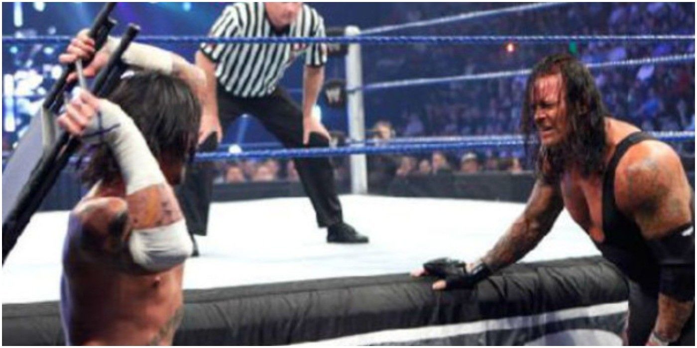 Punk Vs. Taker At Breaking Point