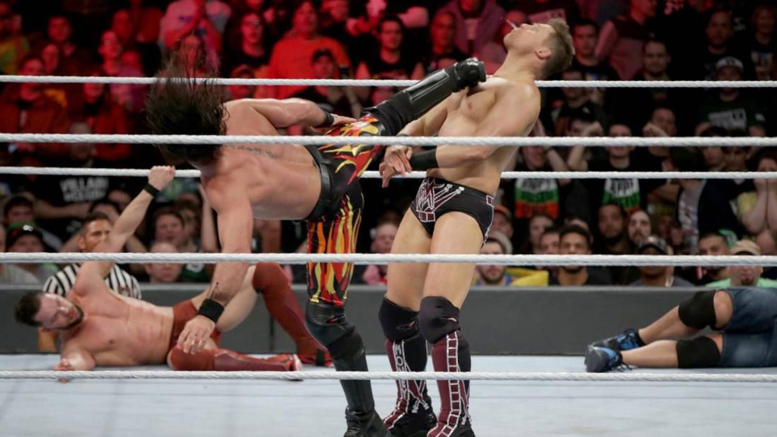 Rumor On WWE Banning Performers From Using Leg Slaps During Matches