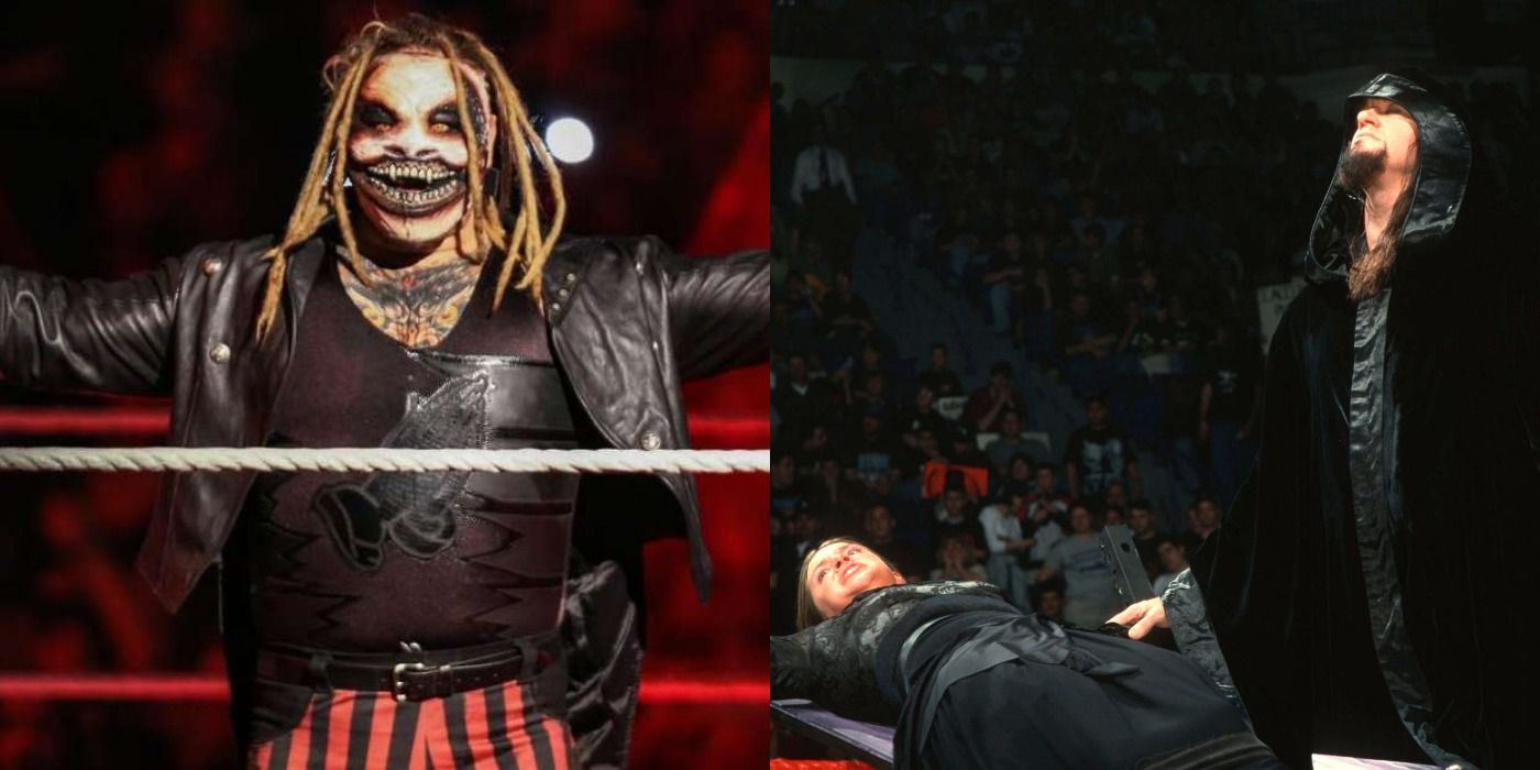 Bray Wyatt and Undertaker in WWE.