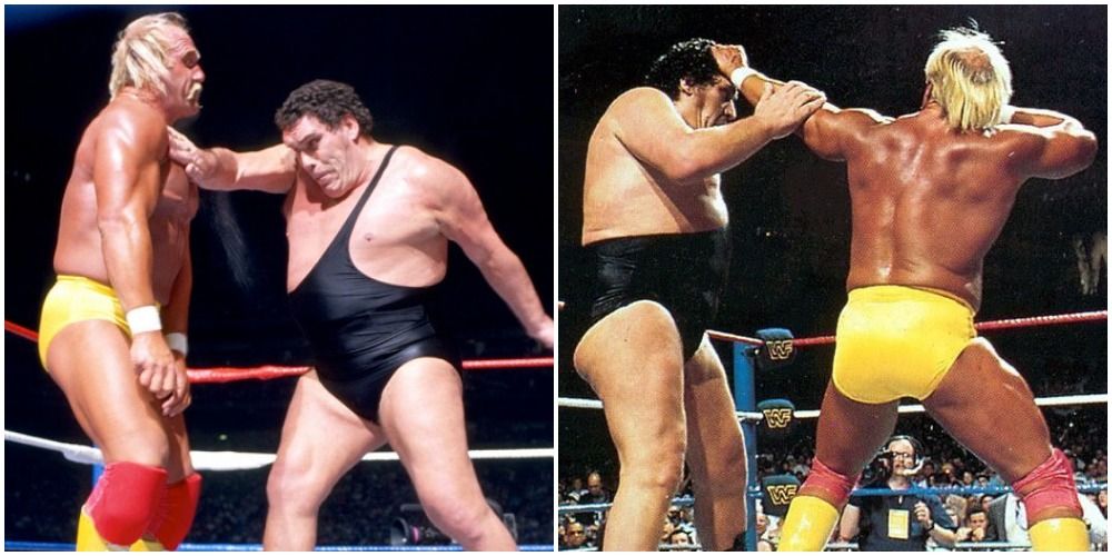 Wrestlemania III Hogan vs andre the giant