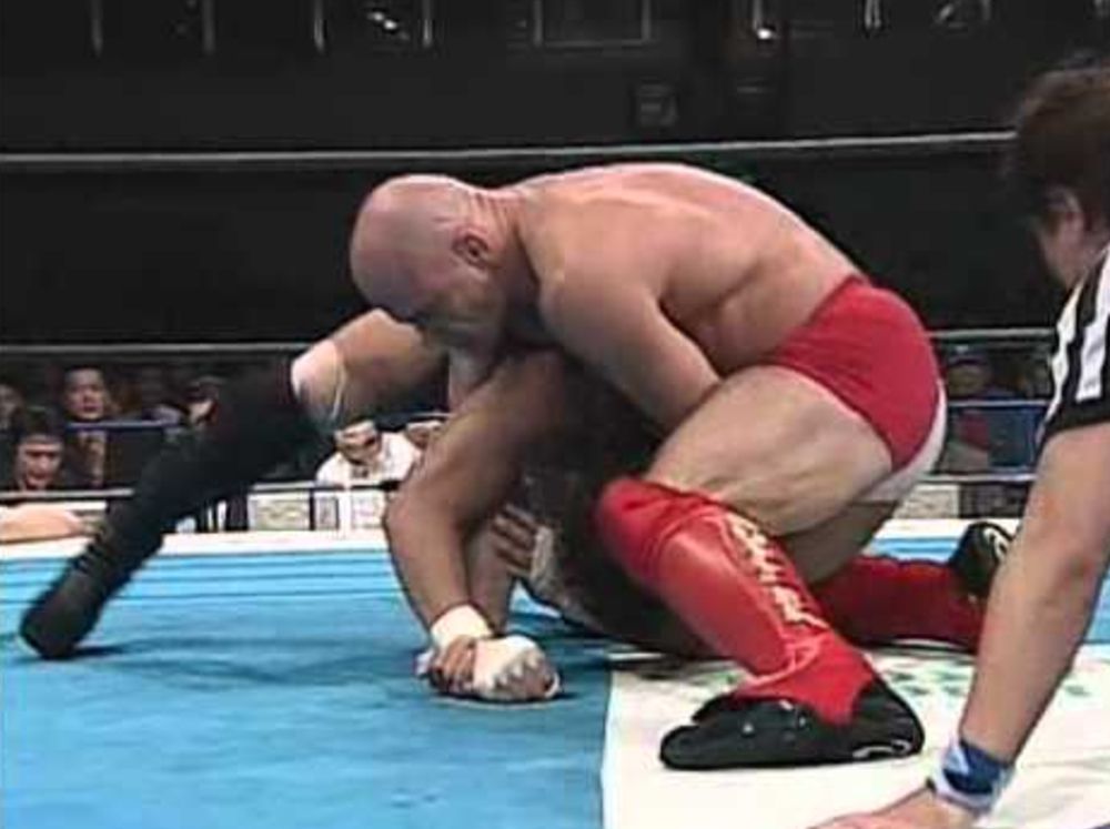 NJPW: Bas Rutten vs. Koji Kanemoto