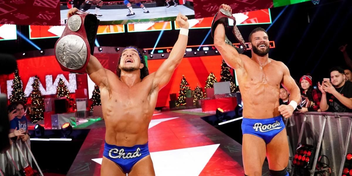Chad Gable and Bobby Roode