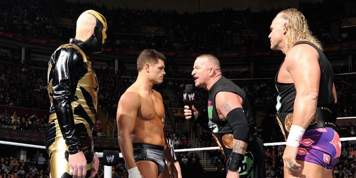 New Age Outlaws vs Goldust and Stardust