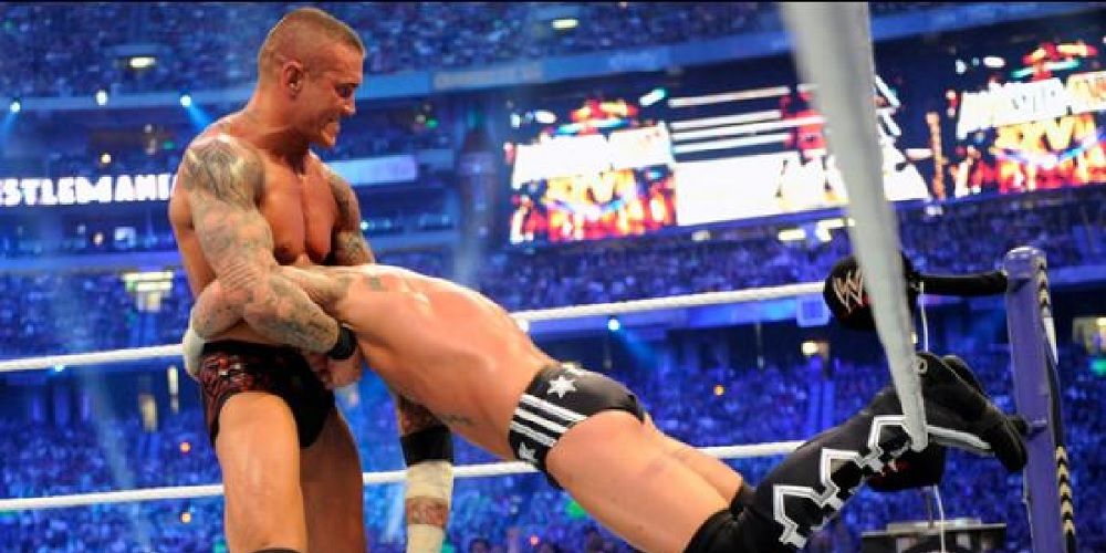 Randy Orton Vs CM Punk