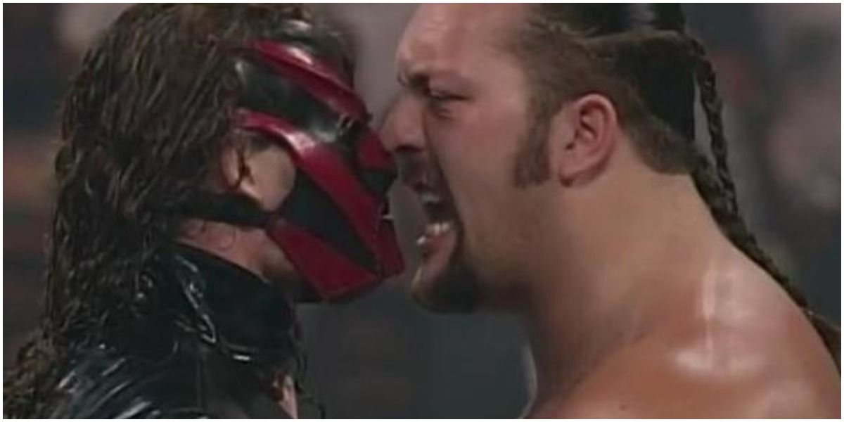 WWE Kane And Big Show In Each Other's Face