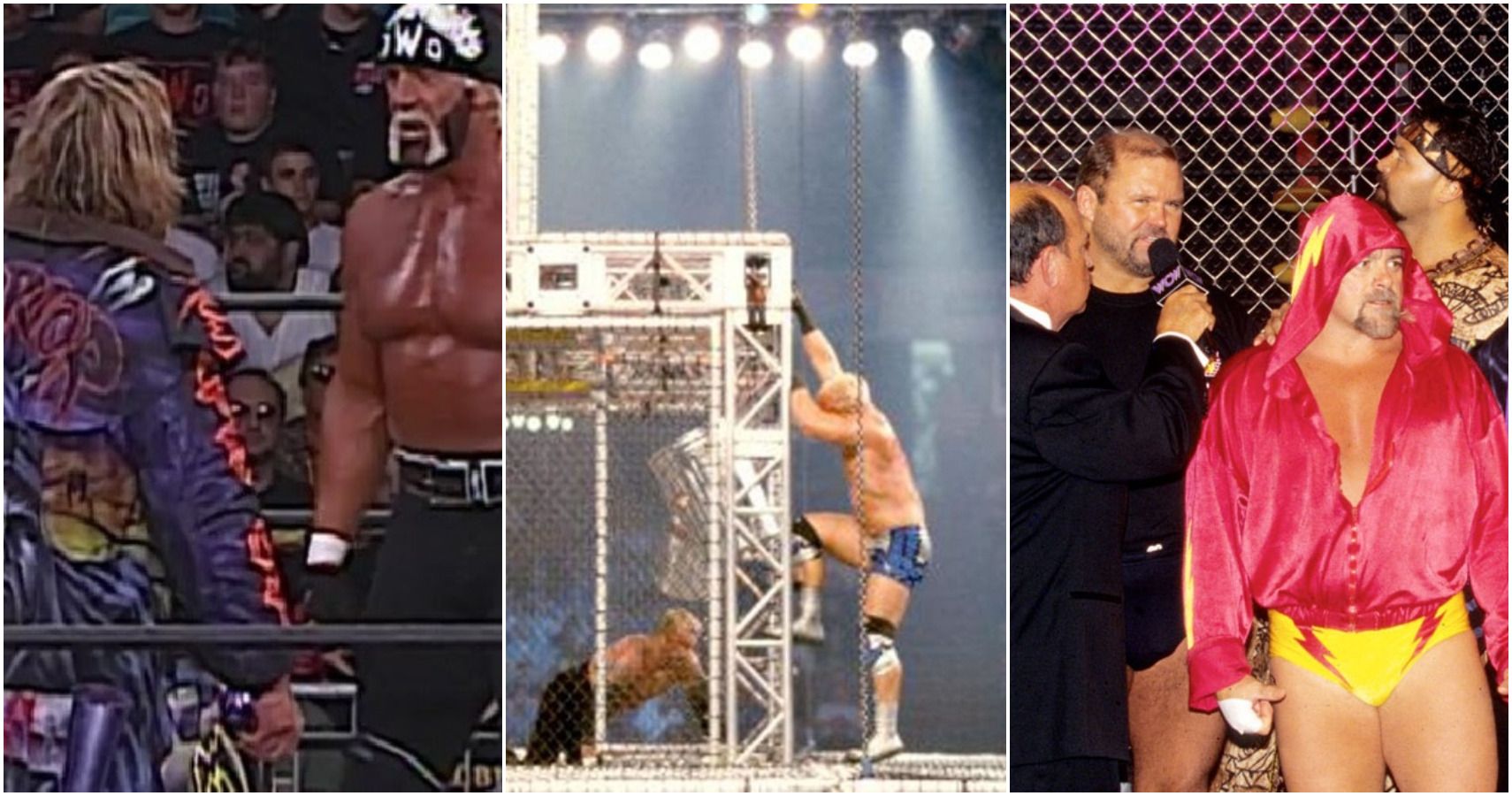 Ultimate Warrior, Hulk Hogan, Jeff Jarrett, Dungeon of Doom