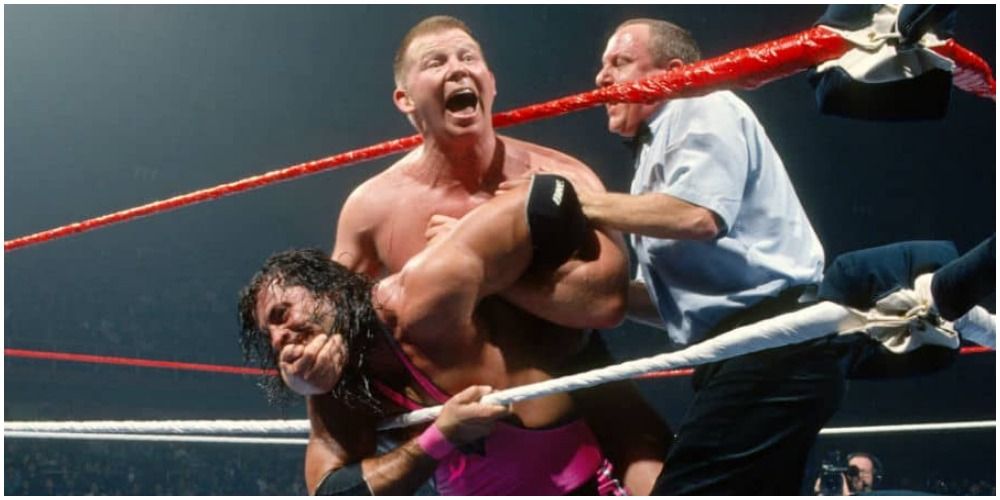 Backlund vs Hart WrestleMania