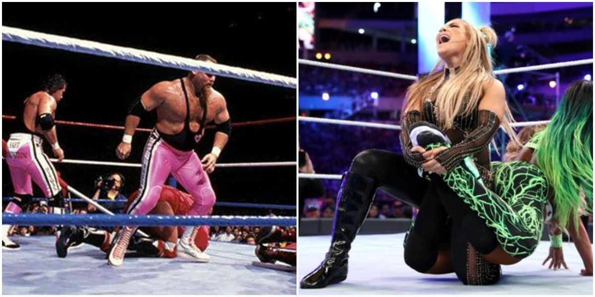 Jim Neidhart and Natalya At WrestleMania