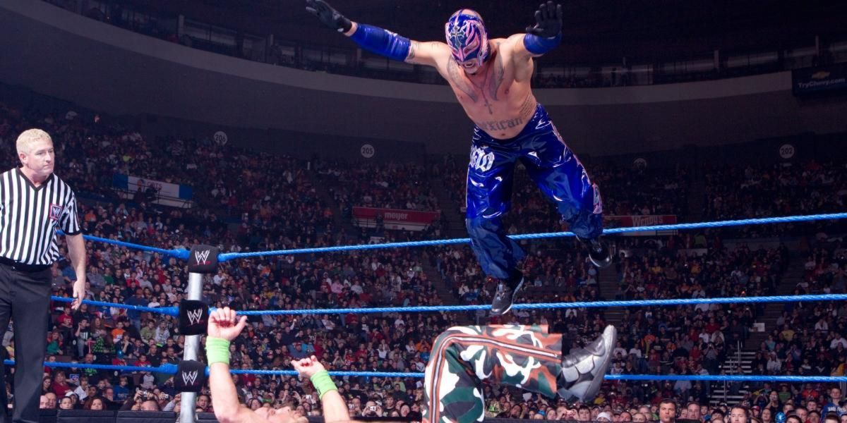 rey mysterio shawn michaels smackdown 2010