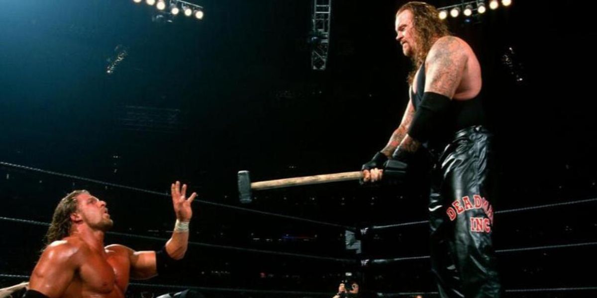 triple h vs undertaker wrestlemania 17