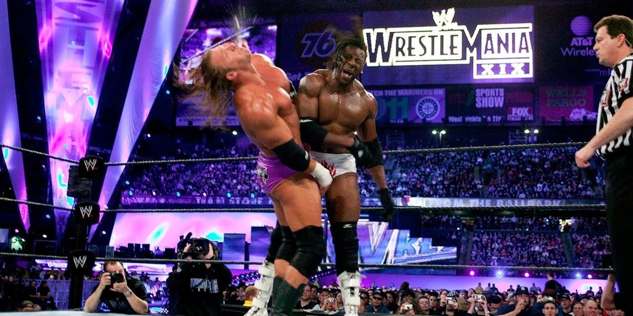Booker T vs Triple H 