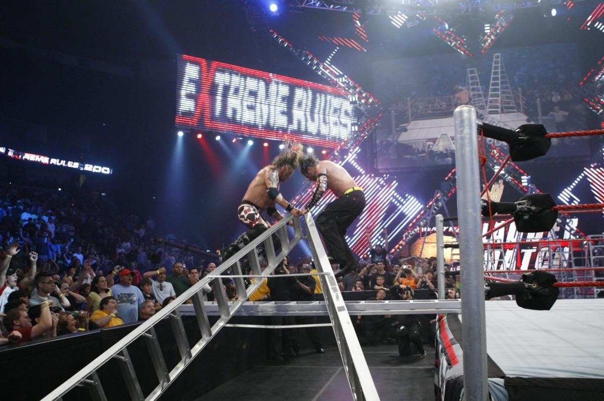 Edge Jeff Hardy Ladder Match Extreme Rules 2009