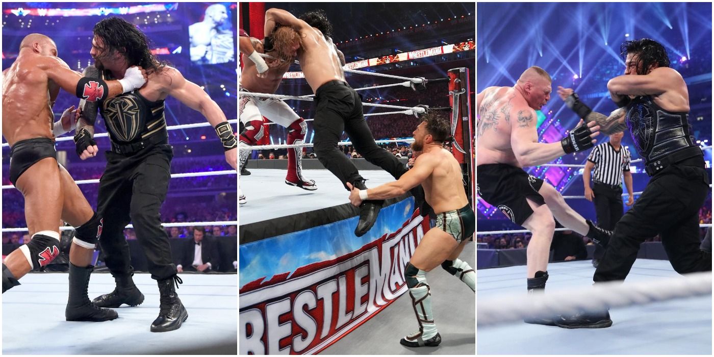 Every Roman Reigns Match At WrestleMania, Ranked From Worst To Best