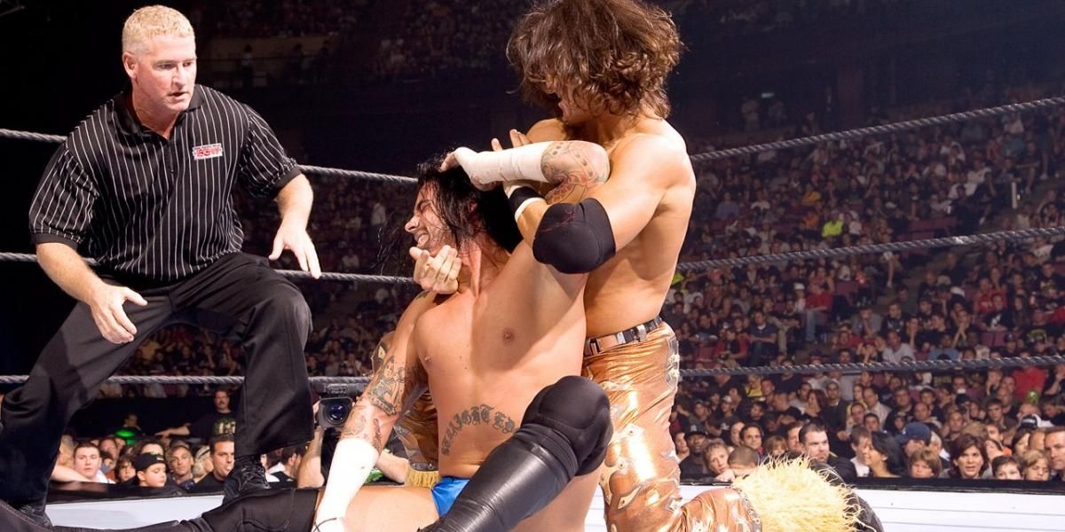 John Morrison v CM Punk SummerSlam 2007 Cropped