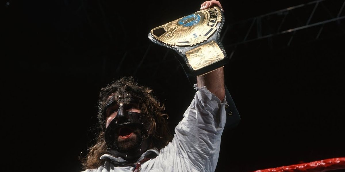 Mick Foley wins the WWE Championship