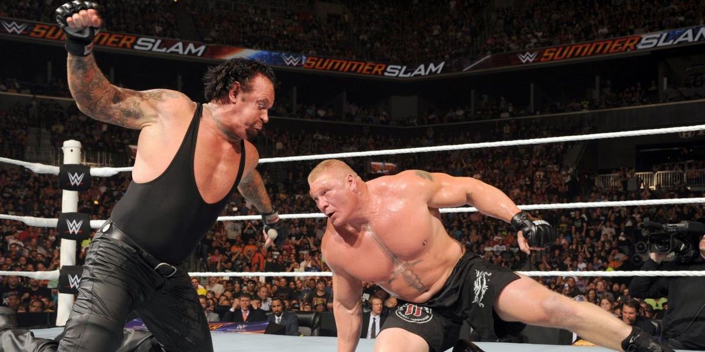Undertaker vs Brock Lesnar SummerSlam 2015