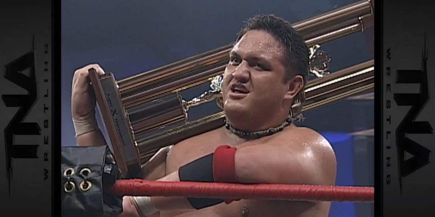 Samoa Joe at TNA Sacrifice 2005