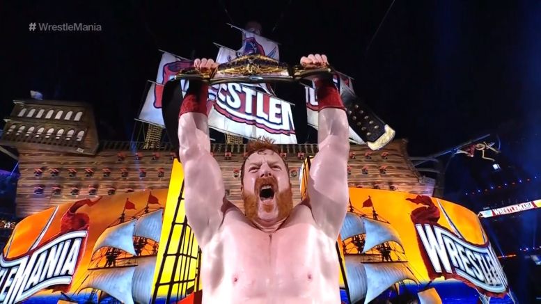 WWE Sheamus United States Champion WrestleMania