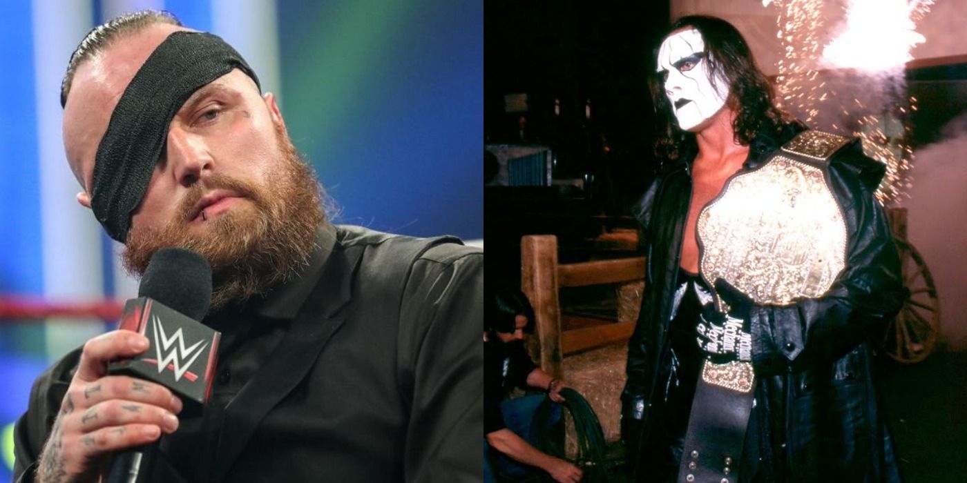 Sting and Aleister Black
